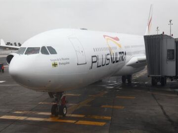 Imagen de archivo de un avión de Plus Ultra