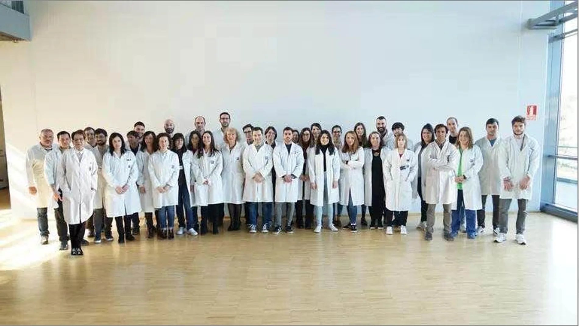 El grupo de investigadores El grupo de investigadores