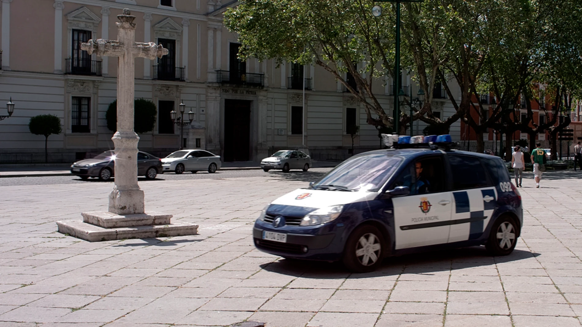 Coche de la policía local de Valladolid 