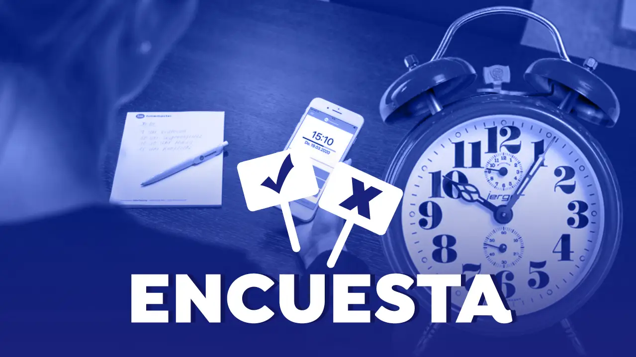 ¿Estás a favor de la jornada laboral de cuatro días? ¿Estás a favor de la jornada laboral de cuatro días?