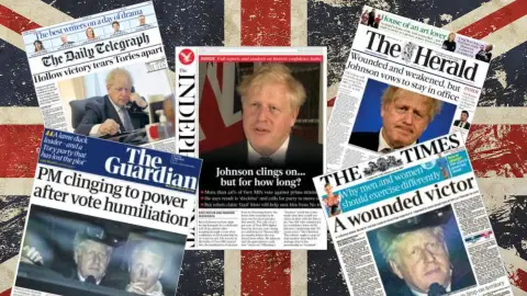 Portadas de la prensa británica Portadas de la prensa británica