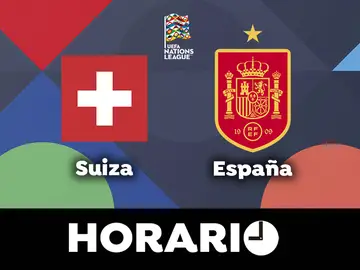 Suiza - España: Horario y dónde ver el partido de la Nations League en directo Suiza - España: Horario y dónde ver el partido de la Nations League en directo