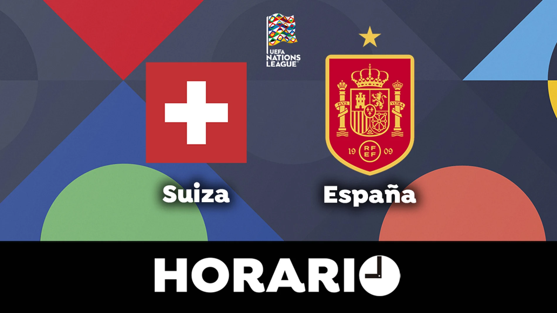 Suiza - España: Horario y dónde ver el partido de la Nations League en directo