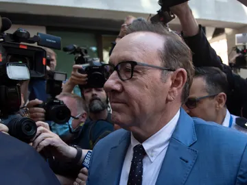 El actor Kevin Spacey en Londres El actor Kevin Spacey en Londres