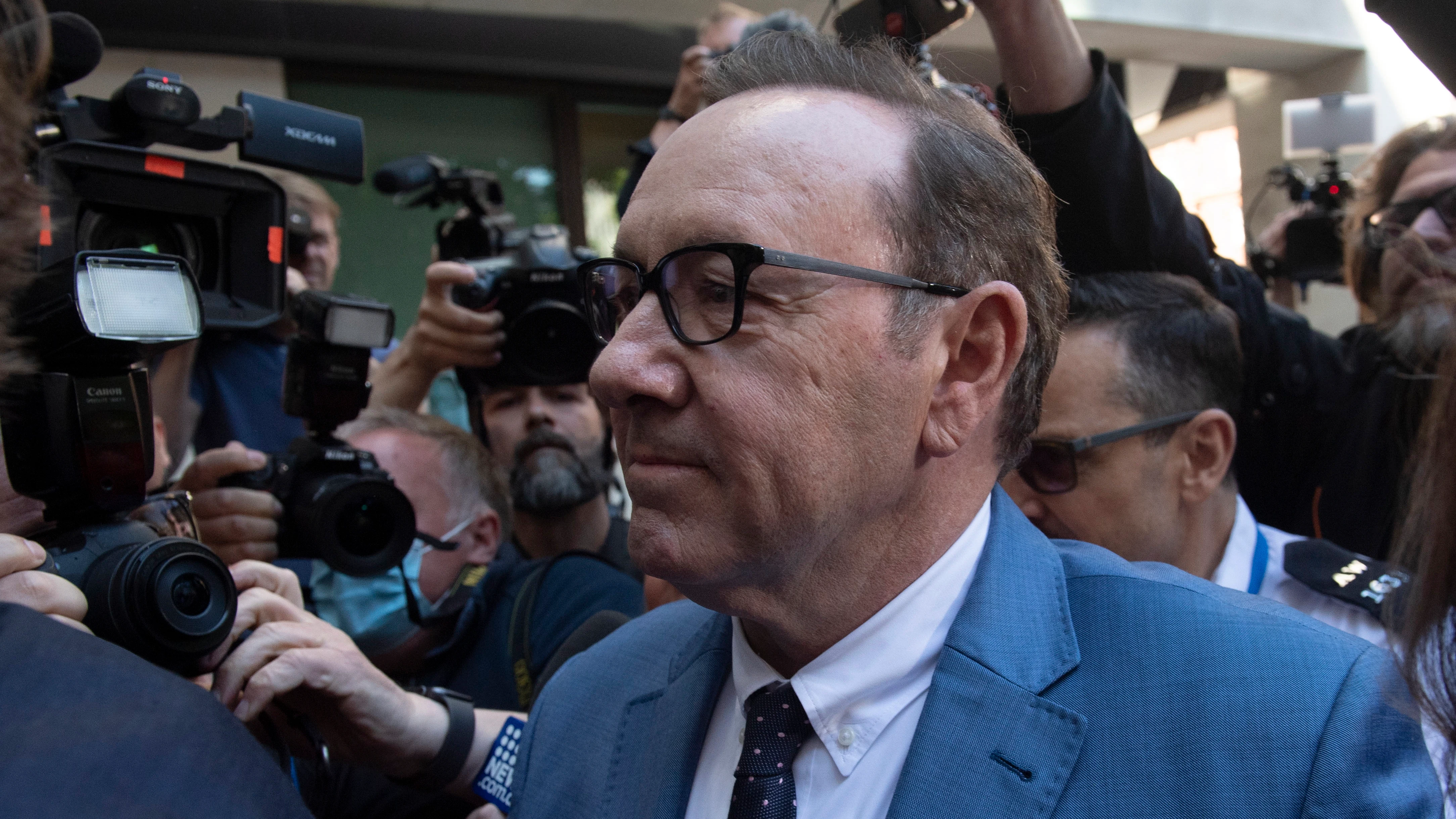 El actor Kevin Spacey en Londres El actor Kevin Spacey en Londres