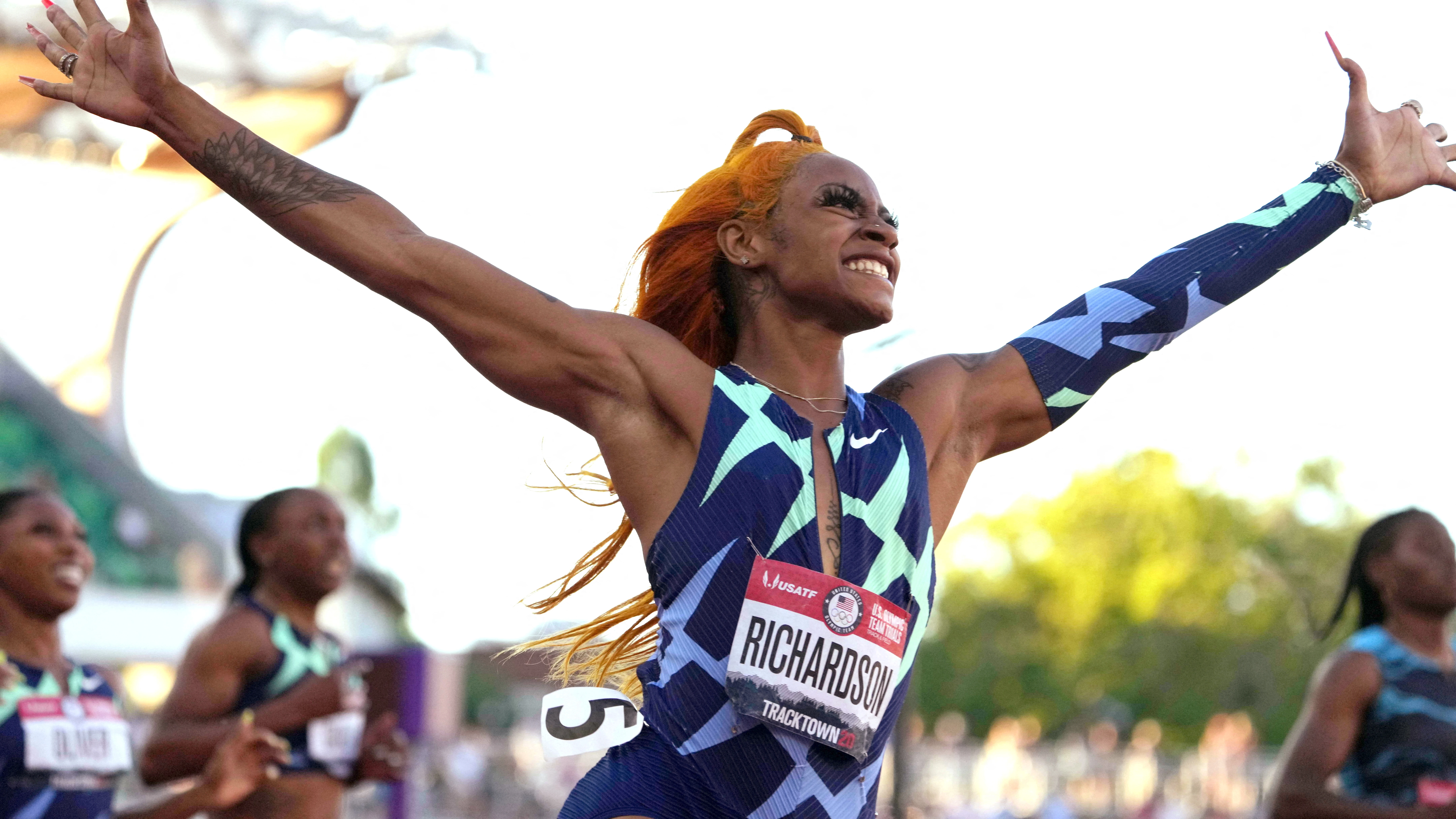 Sha&rsquo;Carri Richardson, atleta y velocista estadounidense