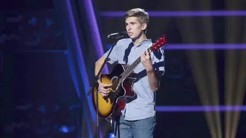 La felicidad absoluta de Mario Argüello viendo girarse a David Bisbal en el último segundo en ‘La Voz Kids’ La felicidad absoluta de Mario Argüello viendo girarse a David Bisbal en el último segundo en ‘La Voz Kids’
