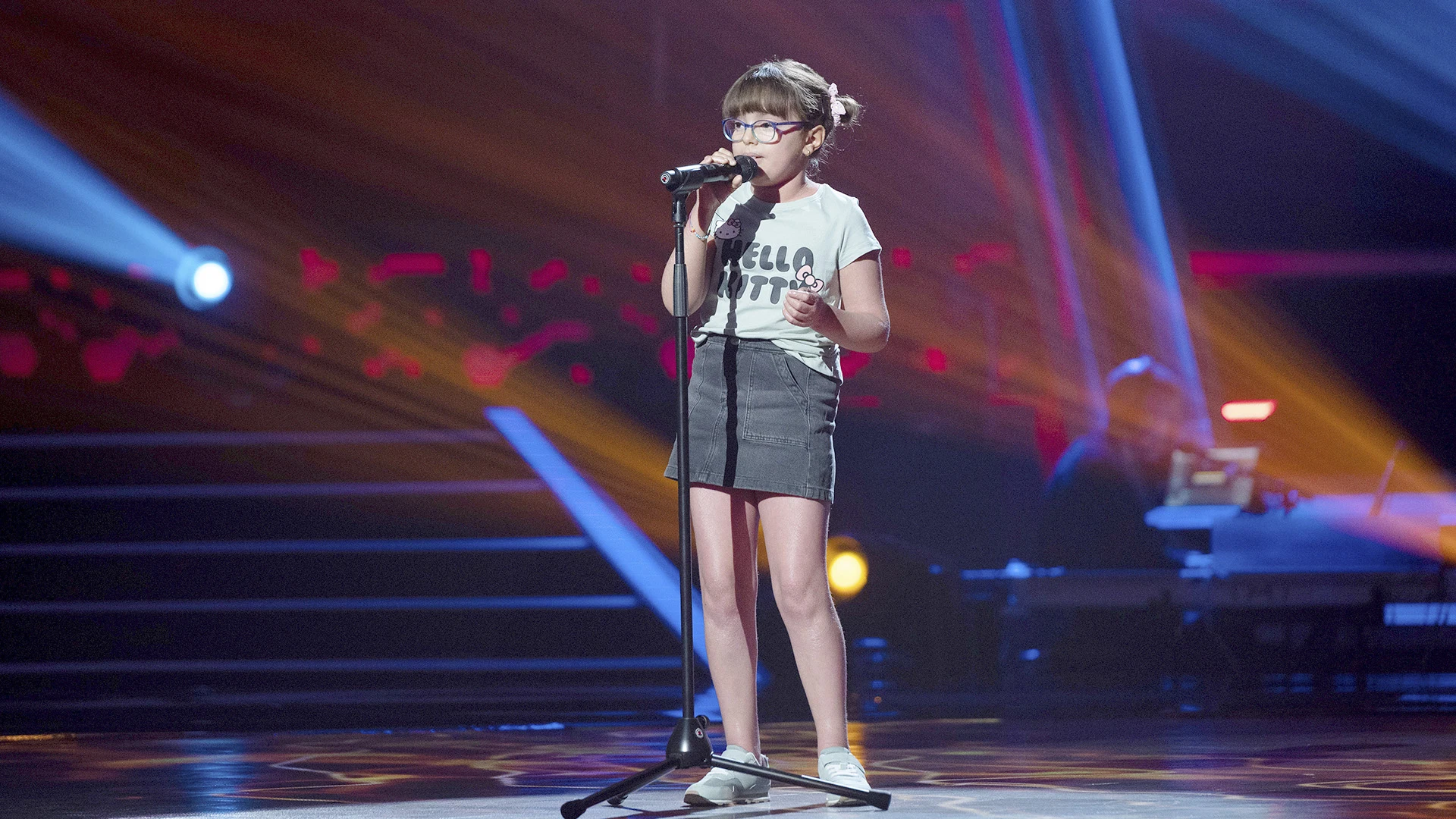 Así ha sido la actuación de fantasía de Carla Pintor cantando ‘Un mundo ideal’ en ‘La Voz Kids’ 