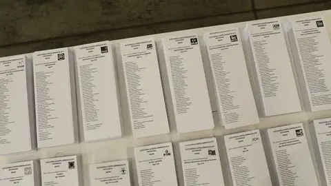 Papeletas de las Elecciones de Andalucía 2015 Papeletas de las Elecciones de Andalucía 2015