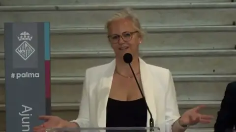 Kristin Hansen, organizadora de la semana del orgullo de Palma Kristin Hansen, organizadora de la semana del orgullo de Palma