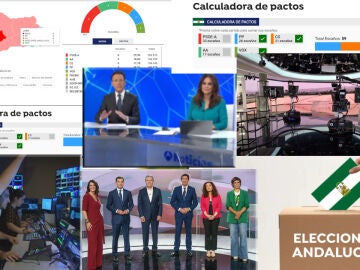 El despliegue de Antena 3 Noticias para informarse de las elecciones en Andalucía 2022
