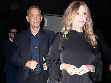 Tom Hanks y su mujer, Rita Wilson, en Nueva York Tom Hanks y su mujer, Rita Wilson, en Nueva York