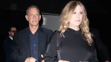 Tom Hanks y su mujer, Rita Wilson, en Nueva York