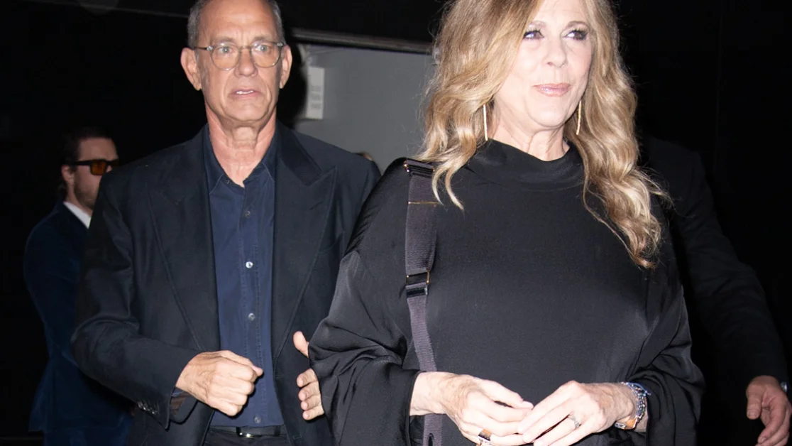 Tom Hanks y su mujer, Rita Wilson, en Nueva York