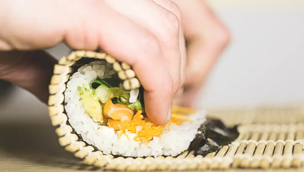 Makisu, la esterilla de bambú para enrollar sushi