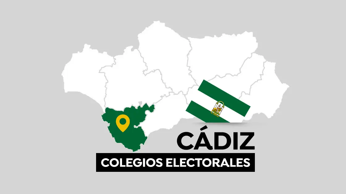 Elecciones Andaluc&iacute;a 2022: Colegios electorales en C&aacute;diz