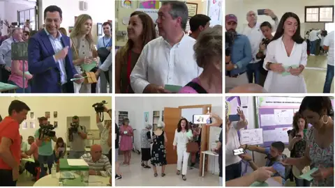 Candidatos de la Junta de Andalucía. Candidatos de la Junta de Andalucía.