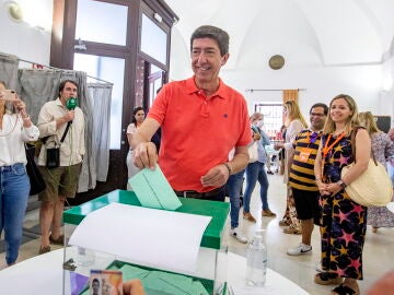 Juan Marín (Ciudadanos) asegura sentir el respaldo de la calle en las elecciones: "Las cosas van bien en Andalucía"