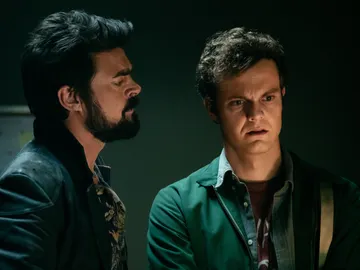 Karl Urban y Jack Quaid en 'The Boys' Karl Urban y Jack Quaid en 'The Boys'