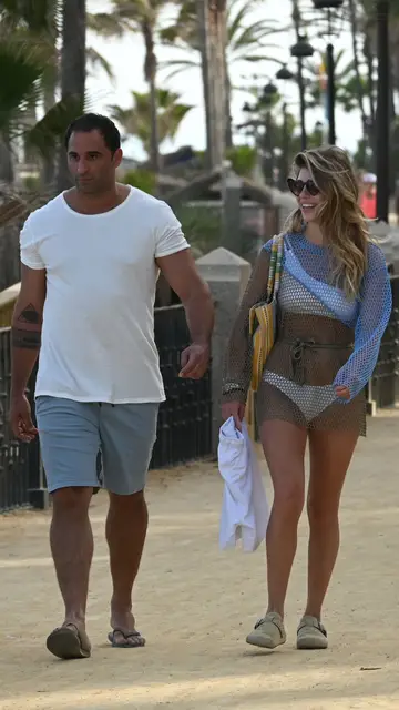 La pareja ha disfrutado de unos días en Marbella La pareja ha disfrutado de unos días en Marbella
