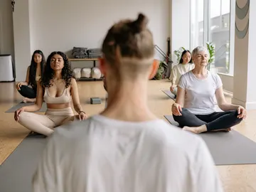 Clase de yoga Clase de yoga