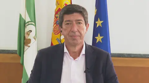 Juan Marín en Espejo Público Juan Marín descarta seguir como independiente: "Si mi partido no está yo no voy a estar, debo lealtad a mi proyecto"