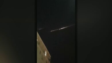 Chatarra espacial china ilumina el cielo de España al entrar en la atmósfera