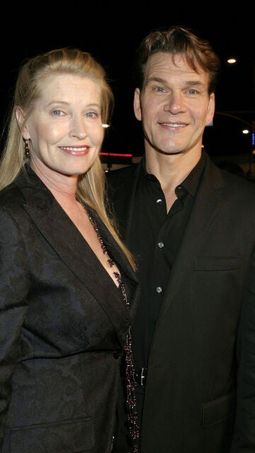 Patrick Swayze y su mujer Lisa Niemi