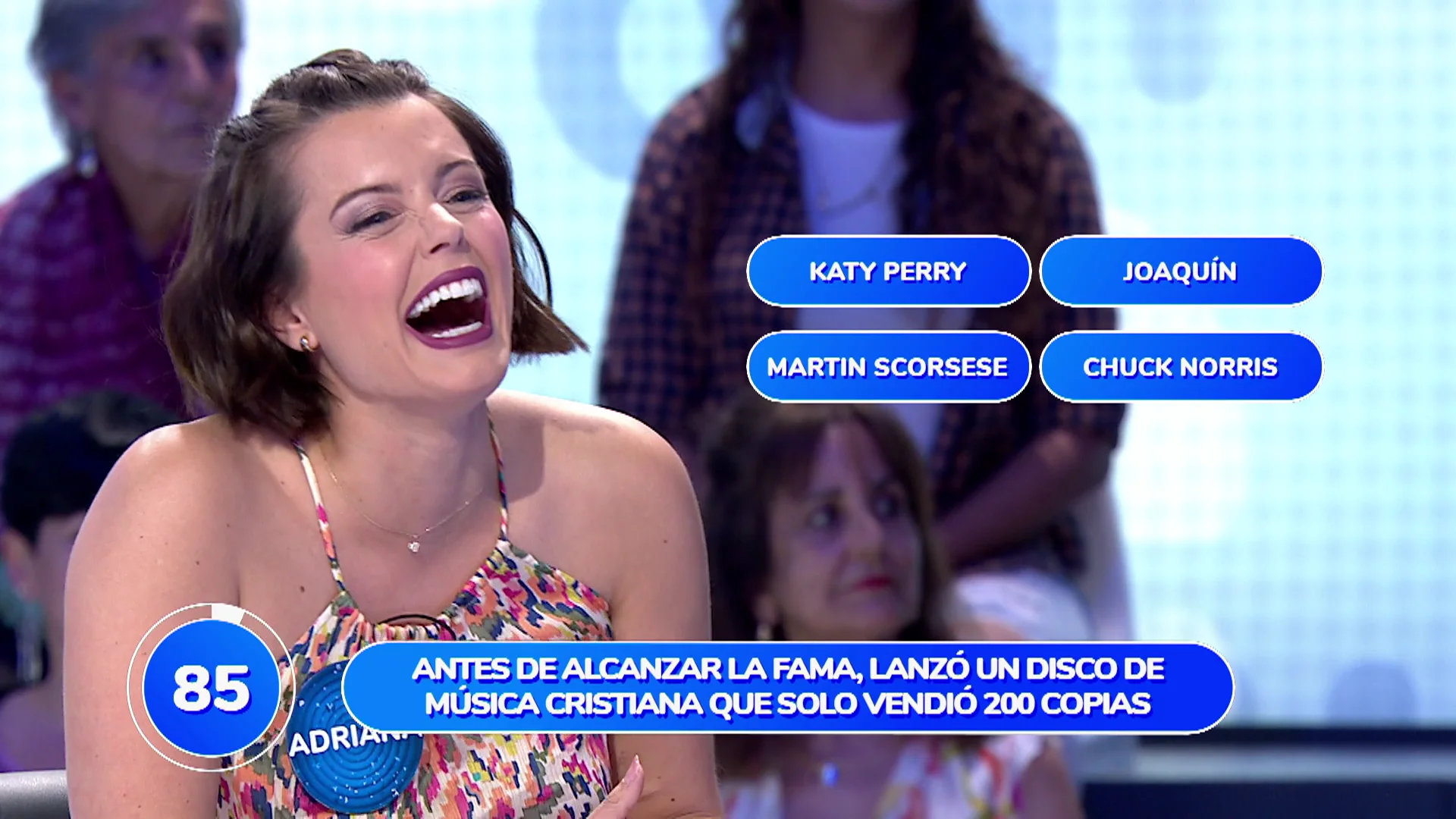 ¿Joaquín Sánchez, cantante de música cristiana?: El cómico lapsus de Adriana Torrebejano en ‘Pasapalabra’