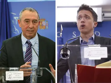 íñigo Errejón y Joan Baldoví íñigo Errejón y Joan Baldoví