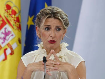 La ministra de Trabajo, Yolanda Díaz