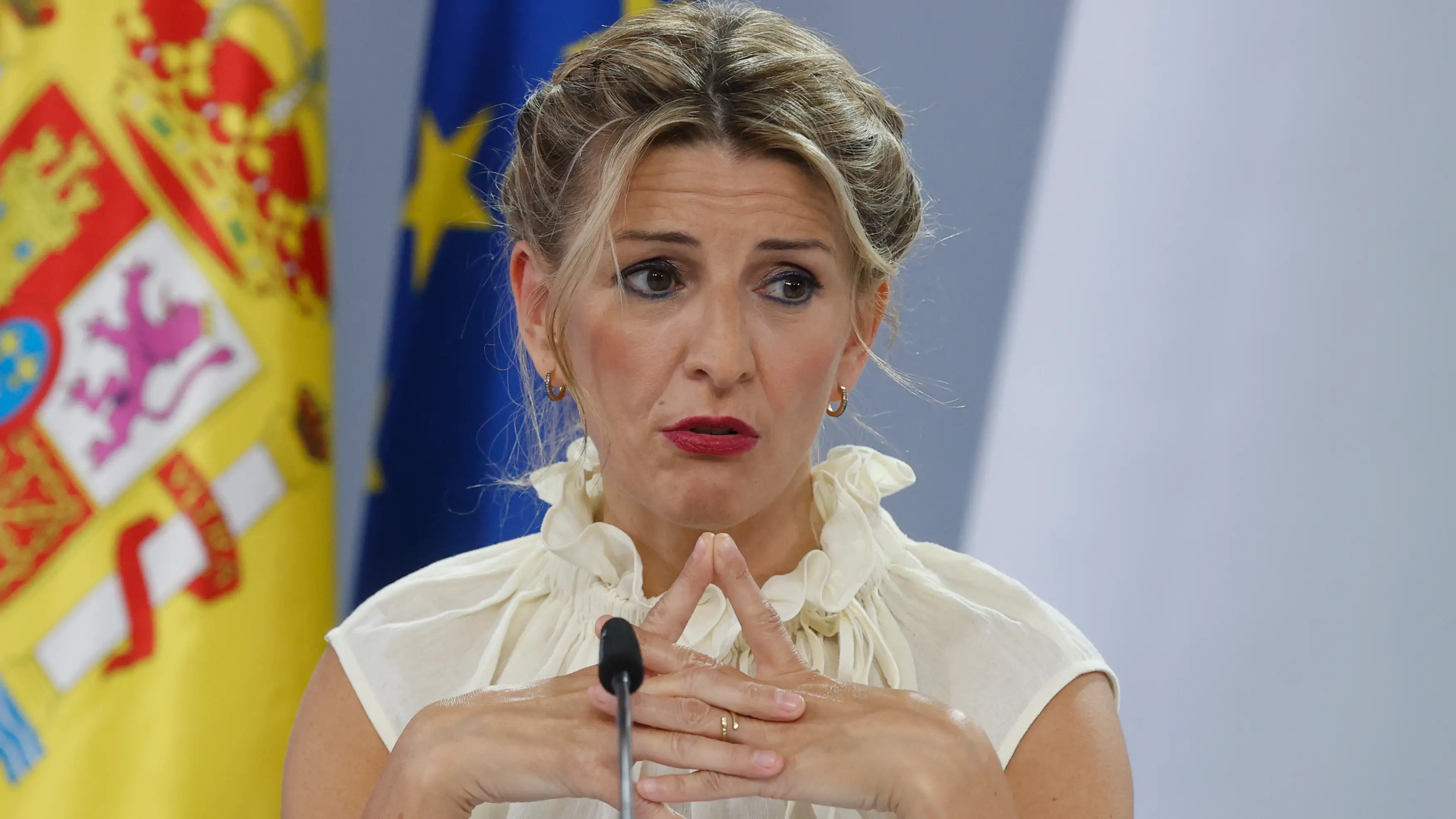 La ministra de Trabajo, Yolanda Díaz La ministra de Trabajo, Yolanda Díaz