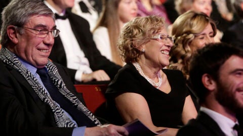 Manuela Carmena y Eduardo Leira
