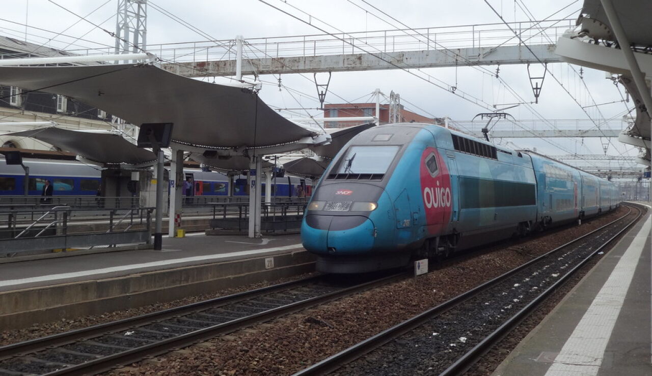 Un tren de Ouigo 