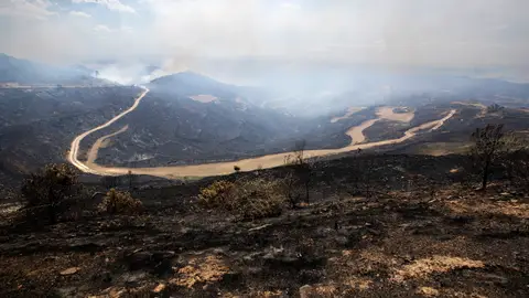 Evolución de los incendios que siguen activos Evolución de los incendios que siguen activos