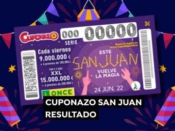Comprobar Cuponazo San Juan ONCE 2022