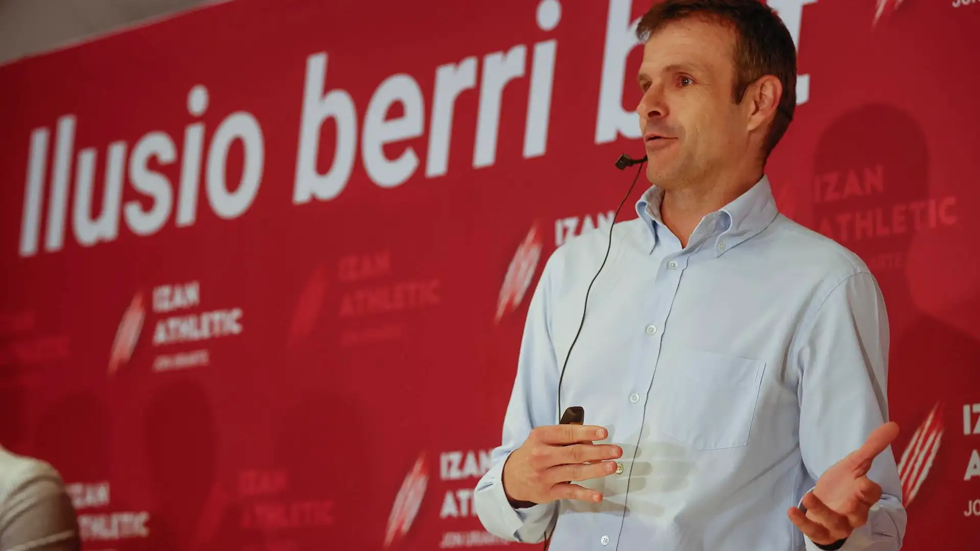 Jon Uriarte, candidato a la presidencia del Athletic Jon Uriarte, candidato a la presidencia del Athletic
