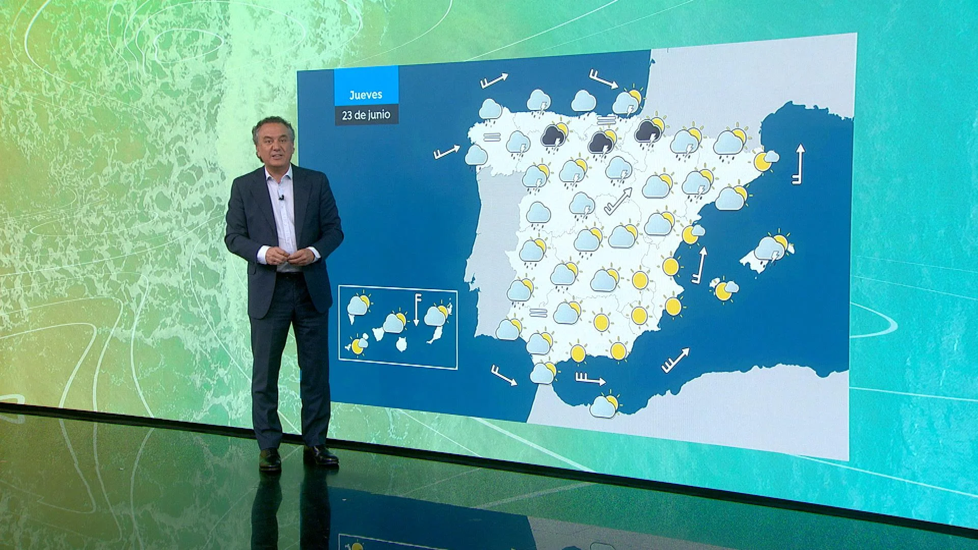 El verano arranca con descenso de las temperaturas y lluvias en Extremadura, Andaluc&iacute;a y oeste de Castilla y Le&oacute;n