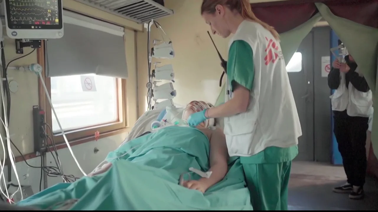 El tren medicalizado que salva vidas en Ucrania, la esperanza durante la guerra El tren medicalizado que salva vidas en Ucrania, la esperanza durante la guerra