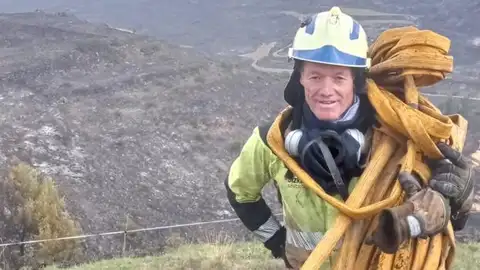 José Ramón Uriarte, exciclista y bombero José Ramón Uriarte, exciclista y bombero