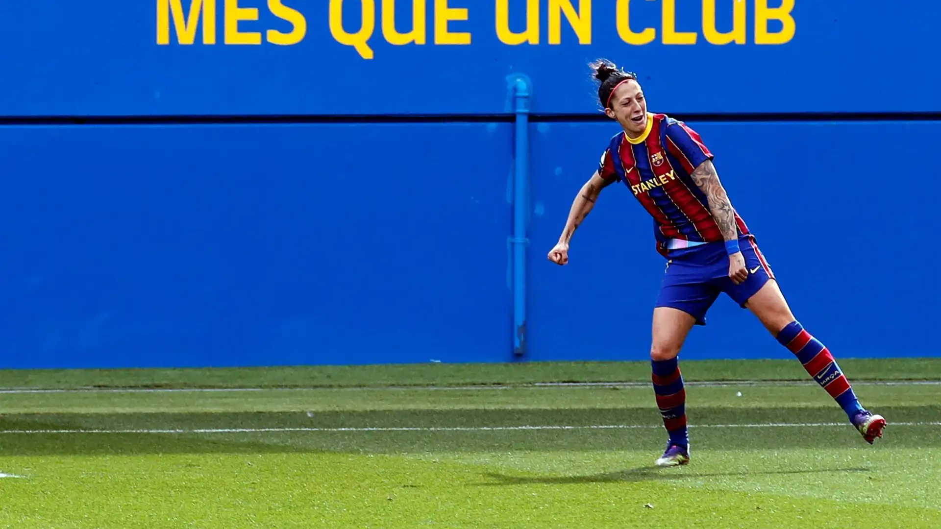 Jennifer Hermoso, con el Barcelona