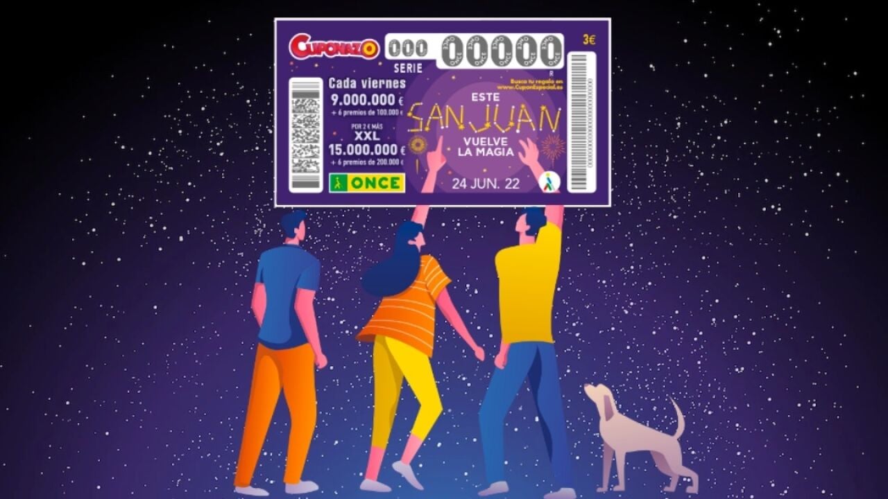 El 24 De Junio Se Celebra El Sorteo Del Cuponazo De La ONCE De San Juan 222