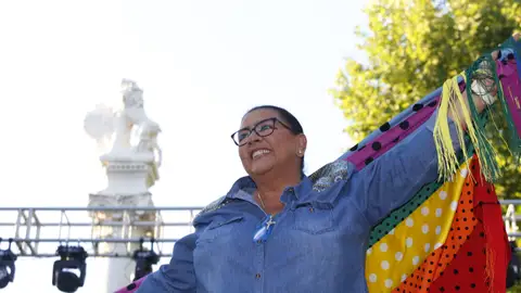 María del Monte en el Orgullo de Sevilla María del Monte en el Orgullo de Sevilla