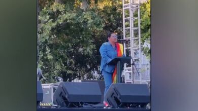 El baile de María del Monte y su discurso en el Orgullo Gay de Sevilla: 