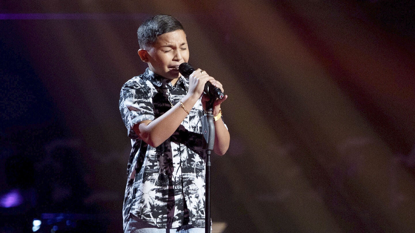 Un duende flamenco dentro de Christian Losada al cantar por Niña Pastori en ‘La Voz Kids’ 