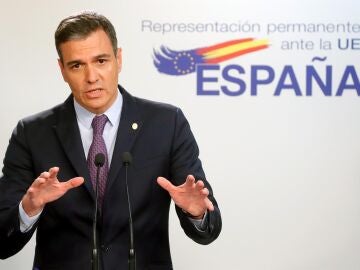 El presidente Pedro Sánchez