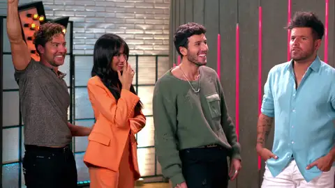El grito de guerra que Pablo López se niega a hacer en 'La Voz Kids': ¿Nosotros somos los Power Rangers o los Teletubbies? El grito de guerra que Pablo López se niega a hacer en 'La Voz Kids': ¿Nosotros somos los Power Rangers o los Teletubbies?