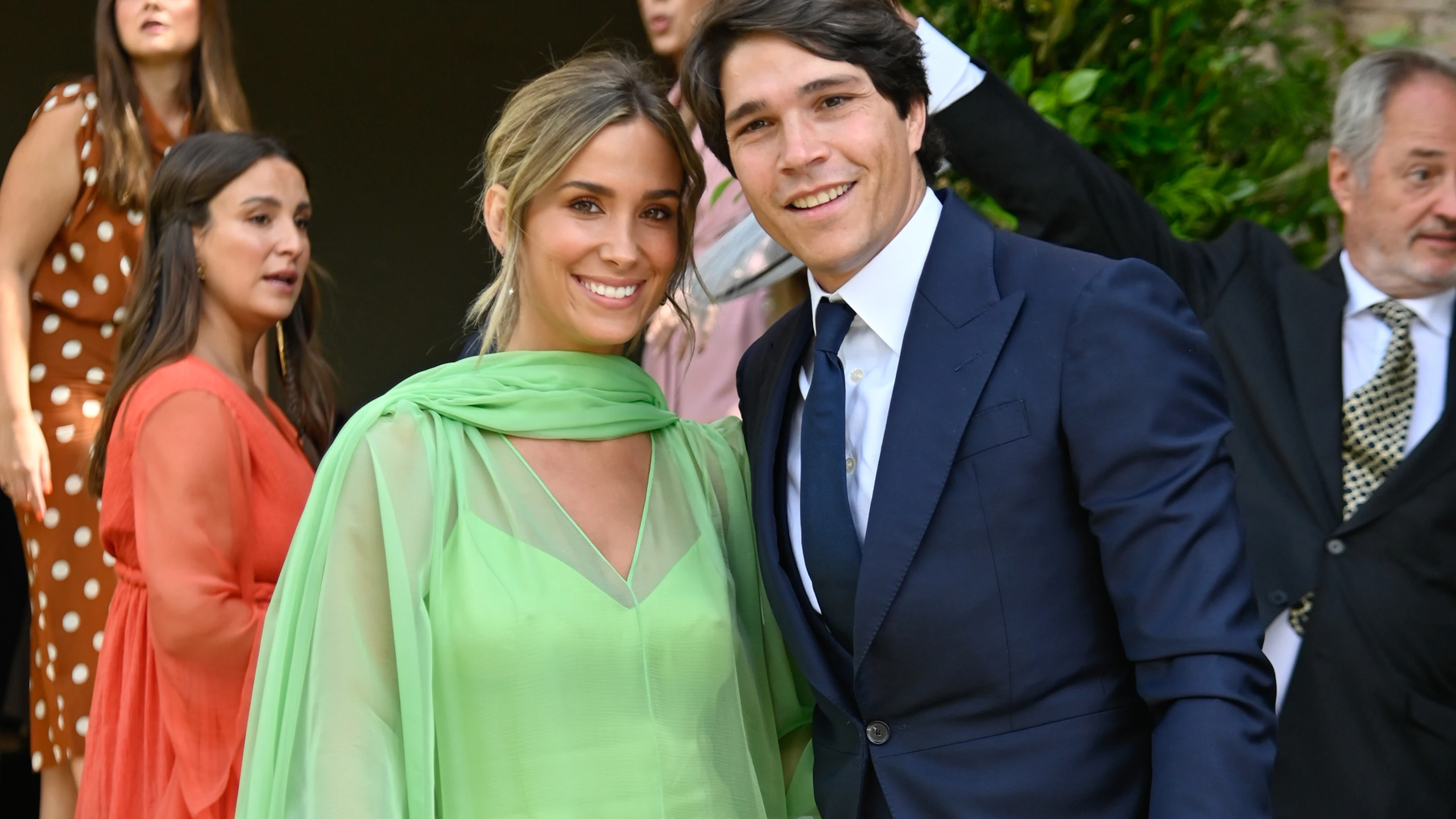María Pombo y Pablo Castellano EN LA BODA DE LUCÍA POMBO