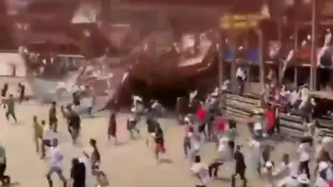 Derrumbe Plaza de Toros El Espinal, Colombia Derrumbe Plaza de Toros El Espinal, Colombia