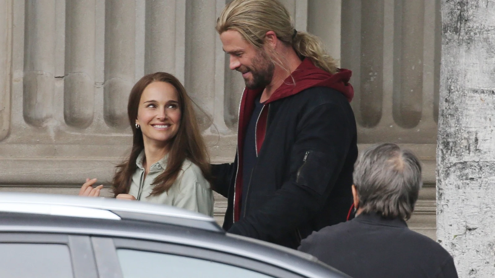 Natalie Portman y Chris Hemsworth